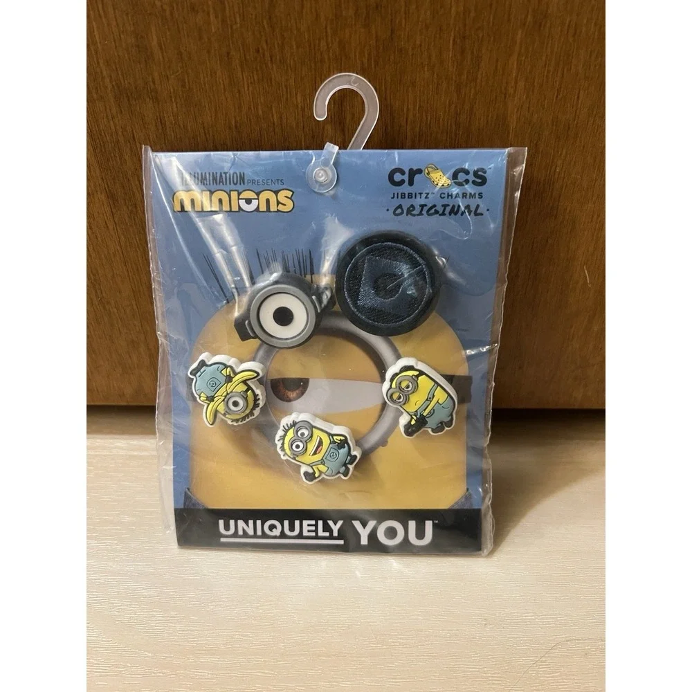 Crocs Jibbitz 5-Pack Minions | Jibbitz for Crocs Authentic Charms